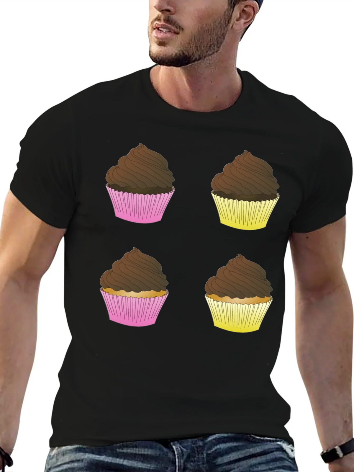 Cupcake Graphic Tee - Sweet Tooth Shirt product image 6