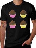 Cupcake Graphic Tee - Sweet Tooth Shirt product image 1