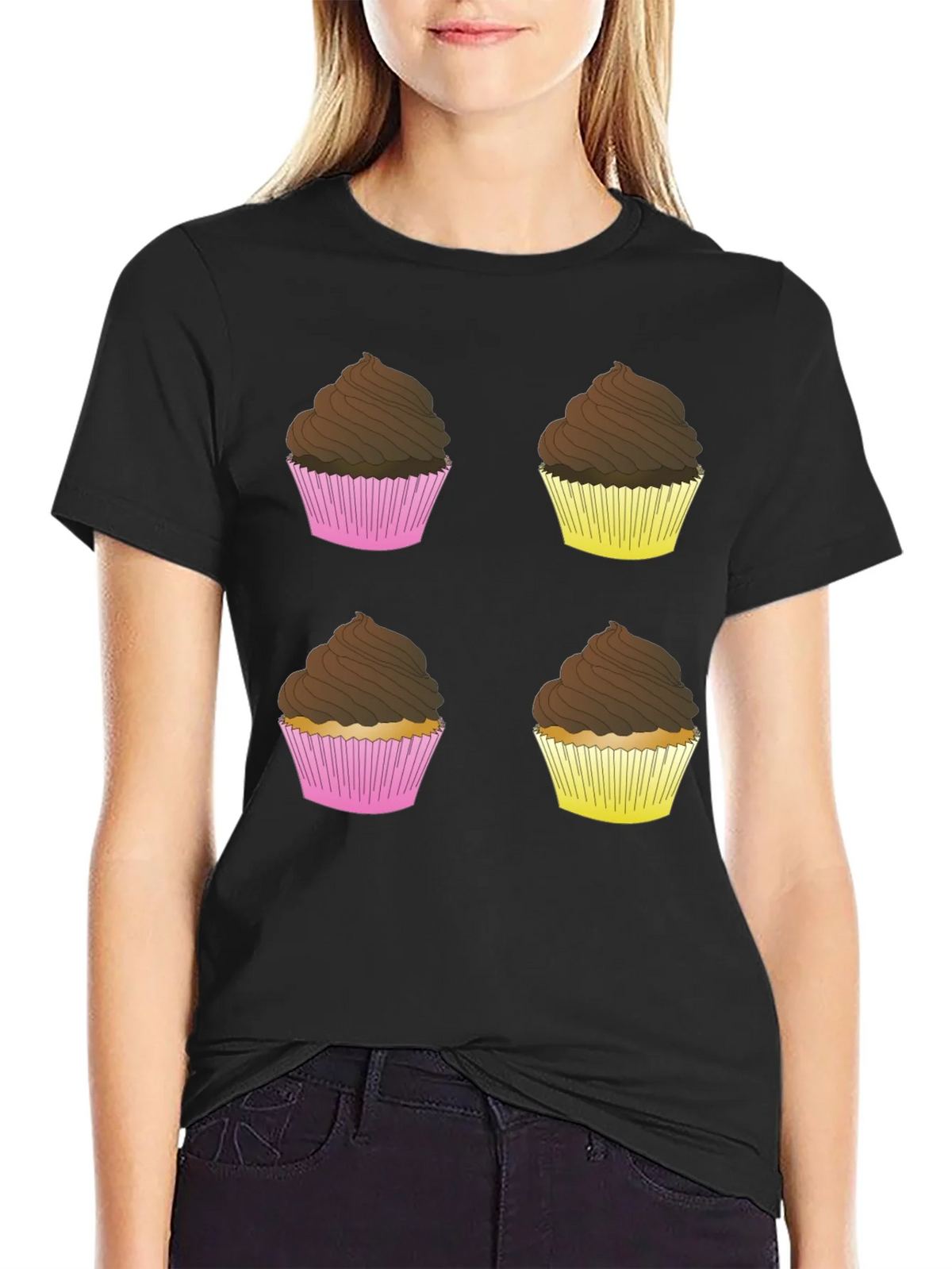 Cupcake Graphic Tee - Sweet Tooth Shirt product image 2