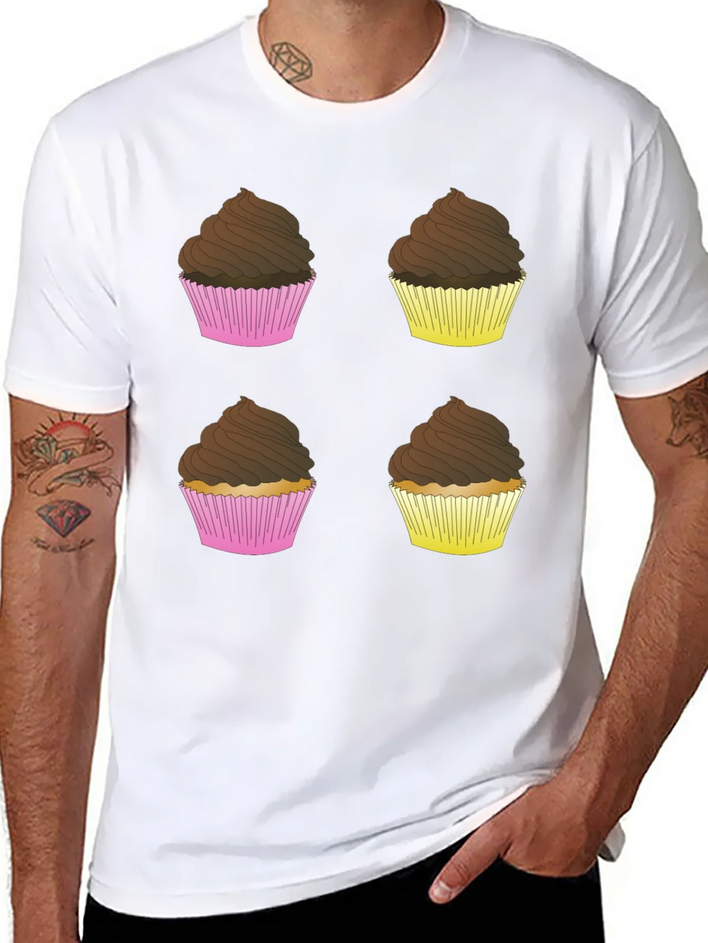 Cupcake Graphic Tee - Sweet Tooth Shirt product image 7