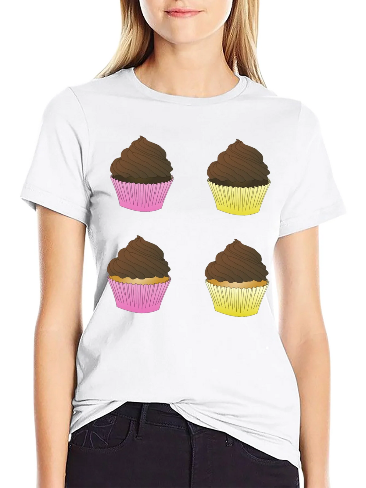 Cupcake Graphic Tee - Sweet Tooth Shirt product image 8