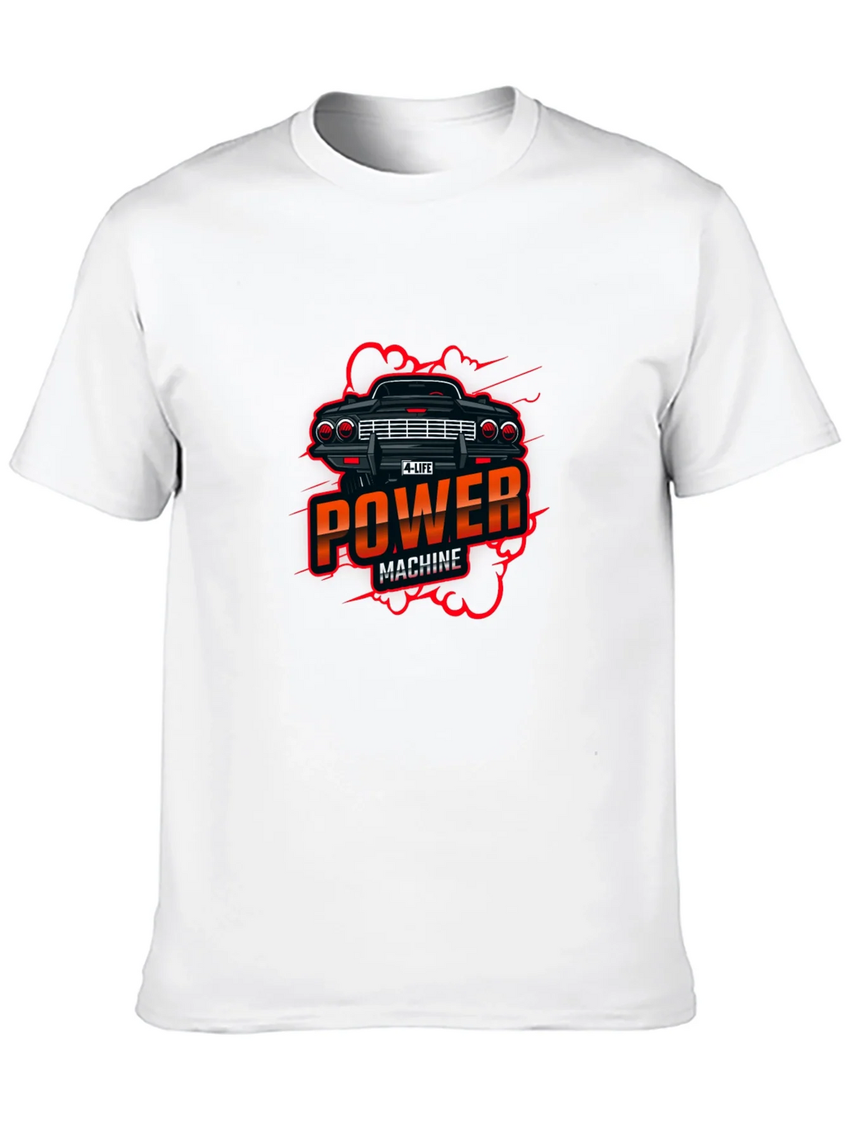Power Machine Graphic Black T-Shirt product image 9