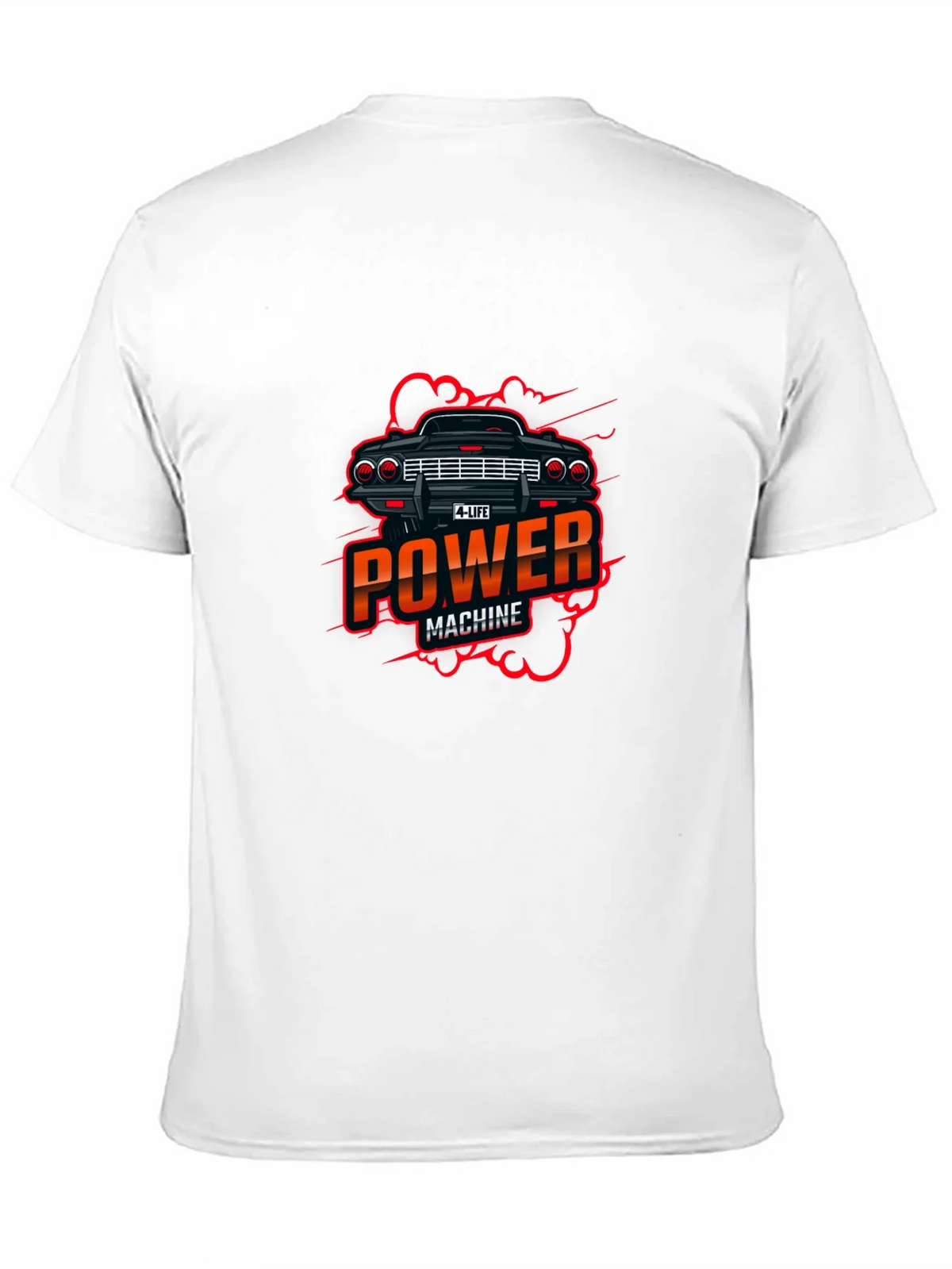 Power Machine Graphic Black T-Shirt product image 10