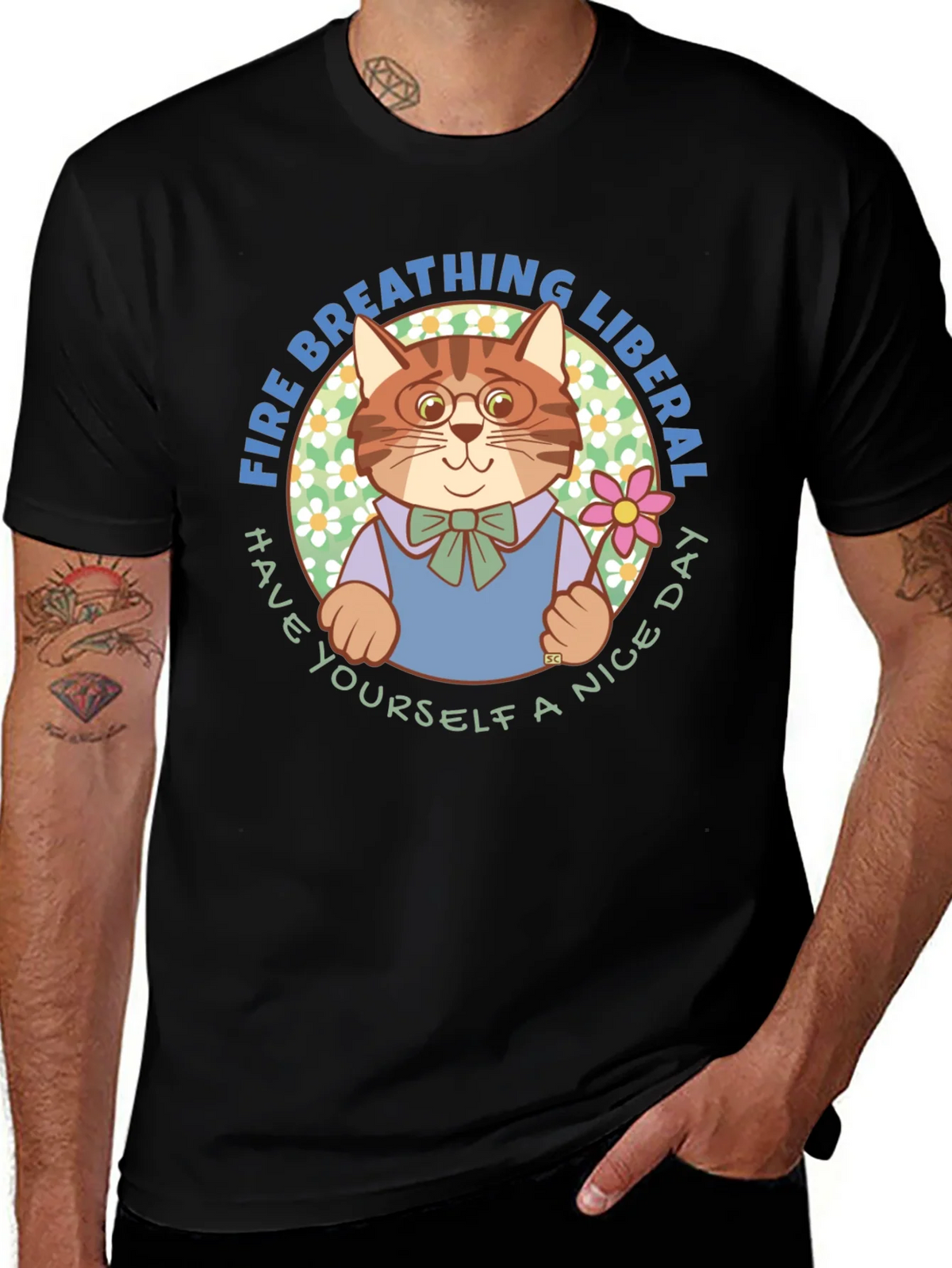 Fire Breathing Liberal T-Shirt product image 1