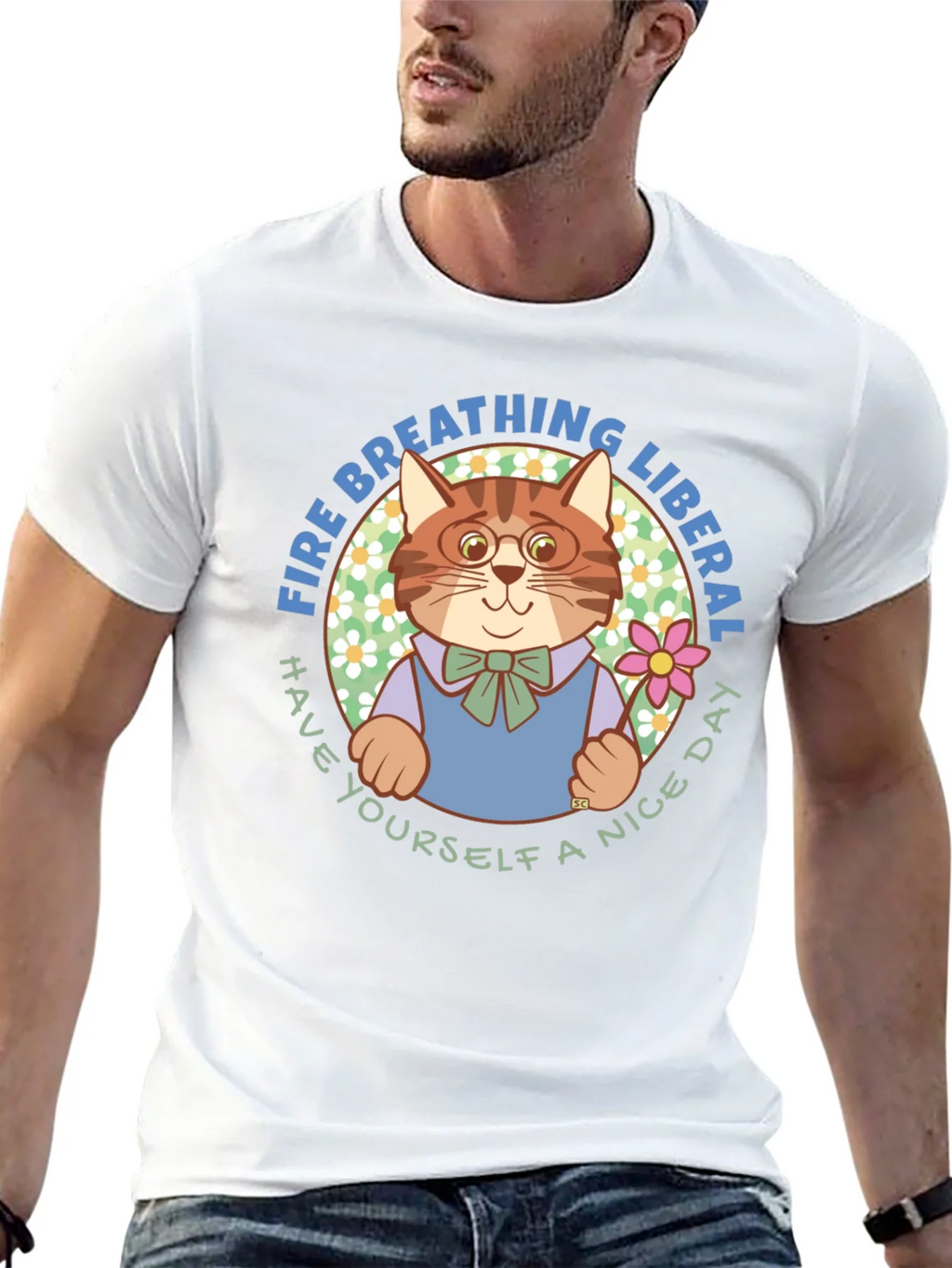 Fire Breathing Liberal T-Shirt product image 12