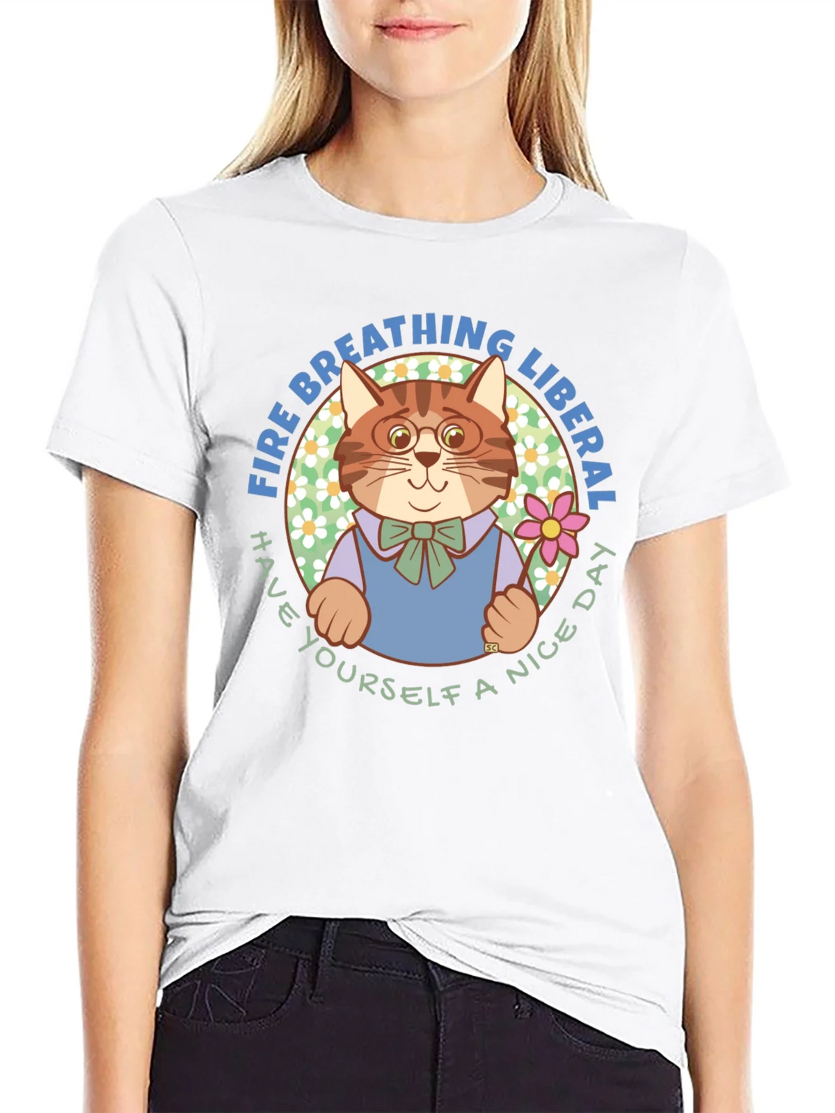 Fire Breathing Liberal T-Shirt product image 8