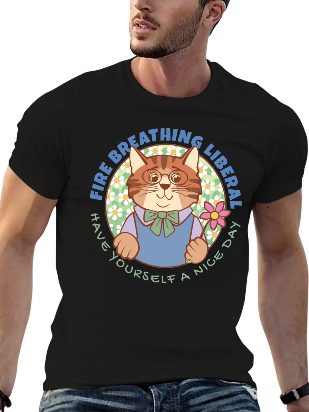 Fire Breathing Liberal T-Shirt product image 6