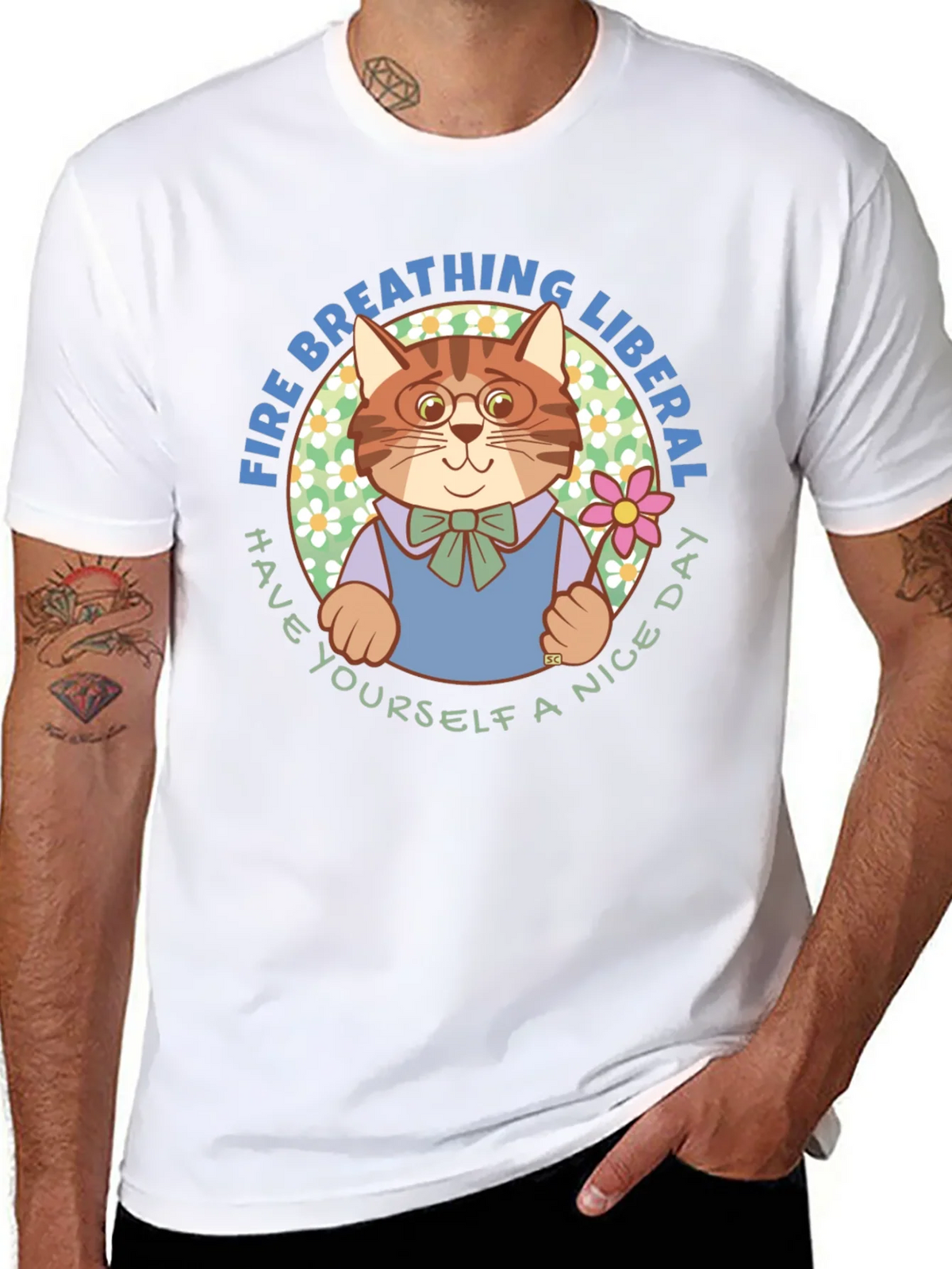 Fire Breathing Liberal T-Shirt product image 7