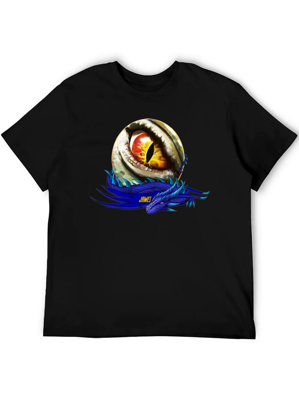 Dragon Eye Graphic T-Shirt - Personalized Name Option product image 5