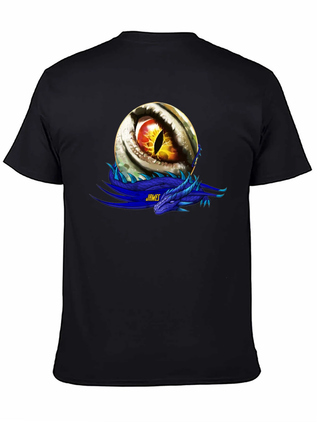 Dragon Eye Graphic T-Shirt - Personalized Name Option product image 4