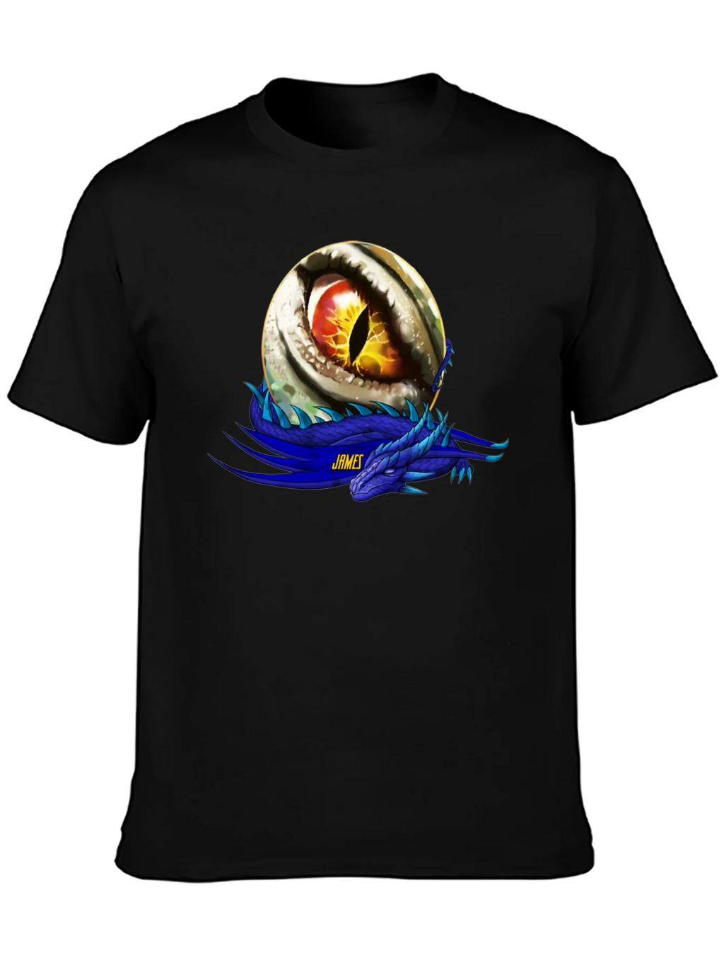 Dragon Eye Graphic T-Shirt - Personalized Name Option product image 3