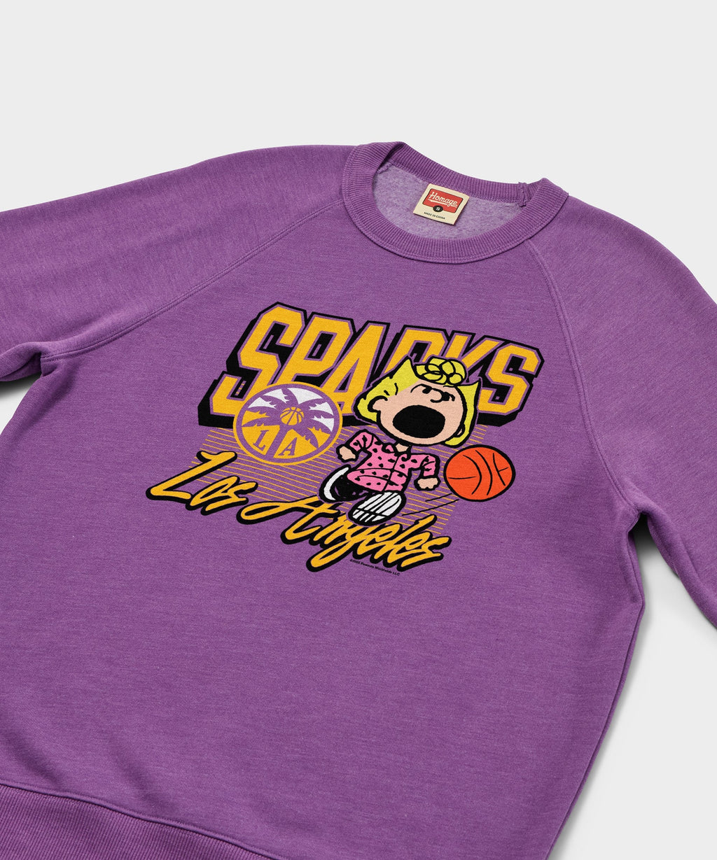 Peanuts Sally x Los Angeles Sparks Crewneck product image 2