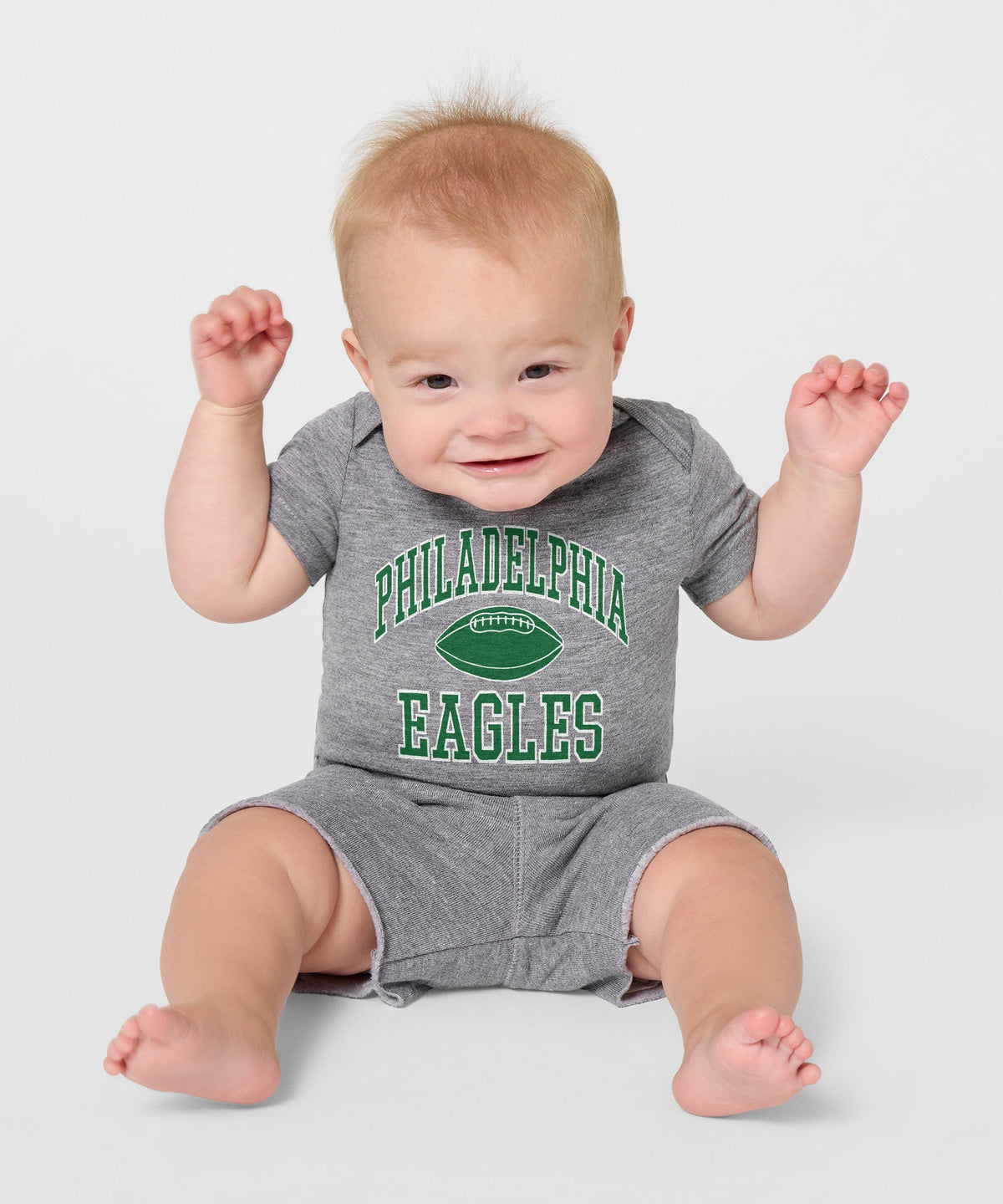 Philadelphia Eagles Gridiron Baby One Piece