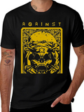 Against Skull Graphic T-Shirt - Black product image 1