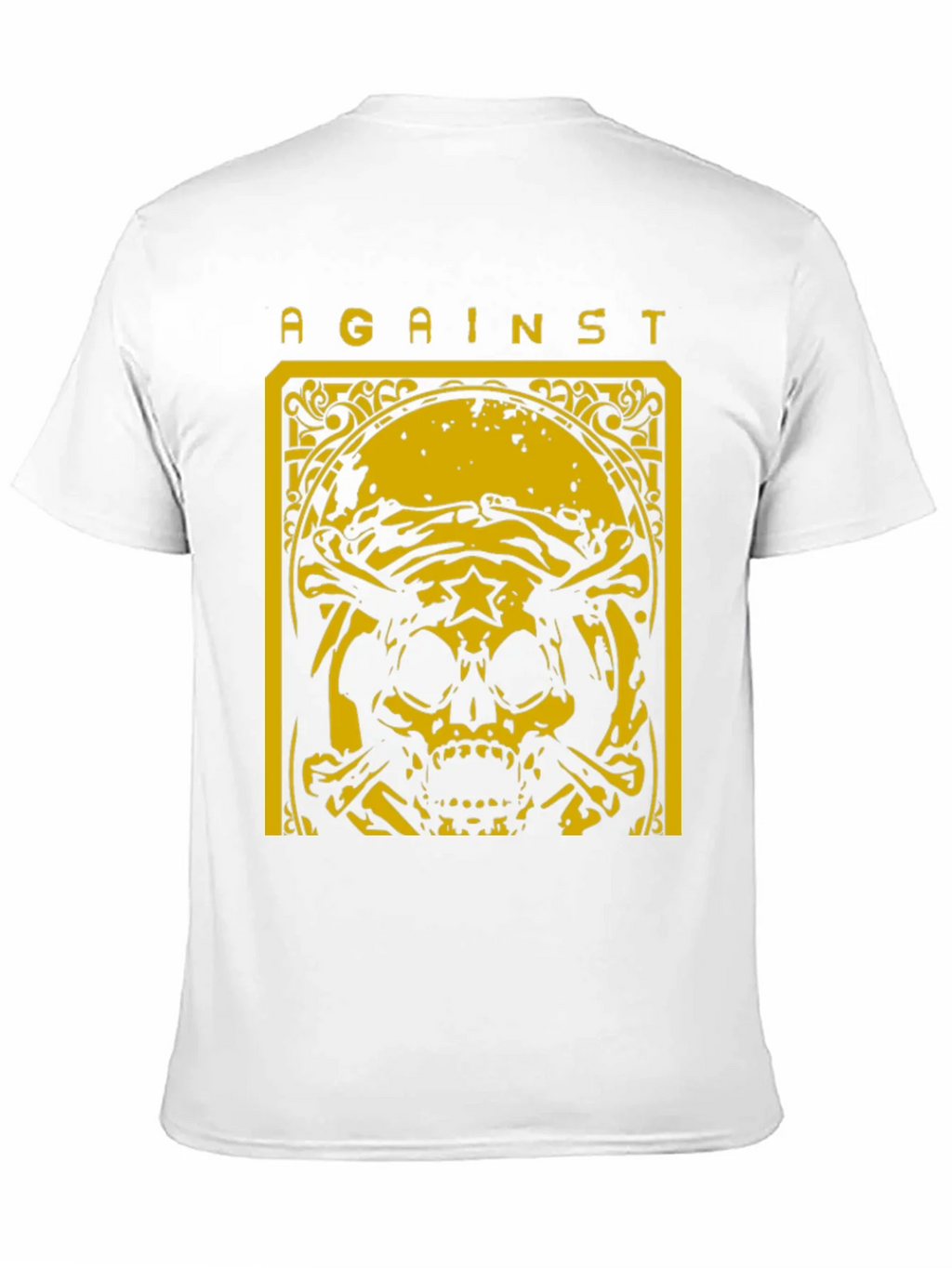 Against Skull Graphic T-Shirt - Black product image 10