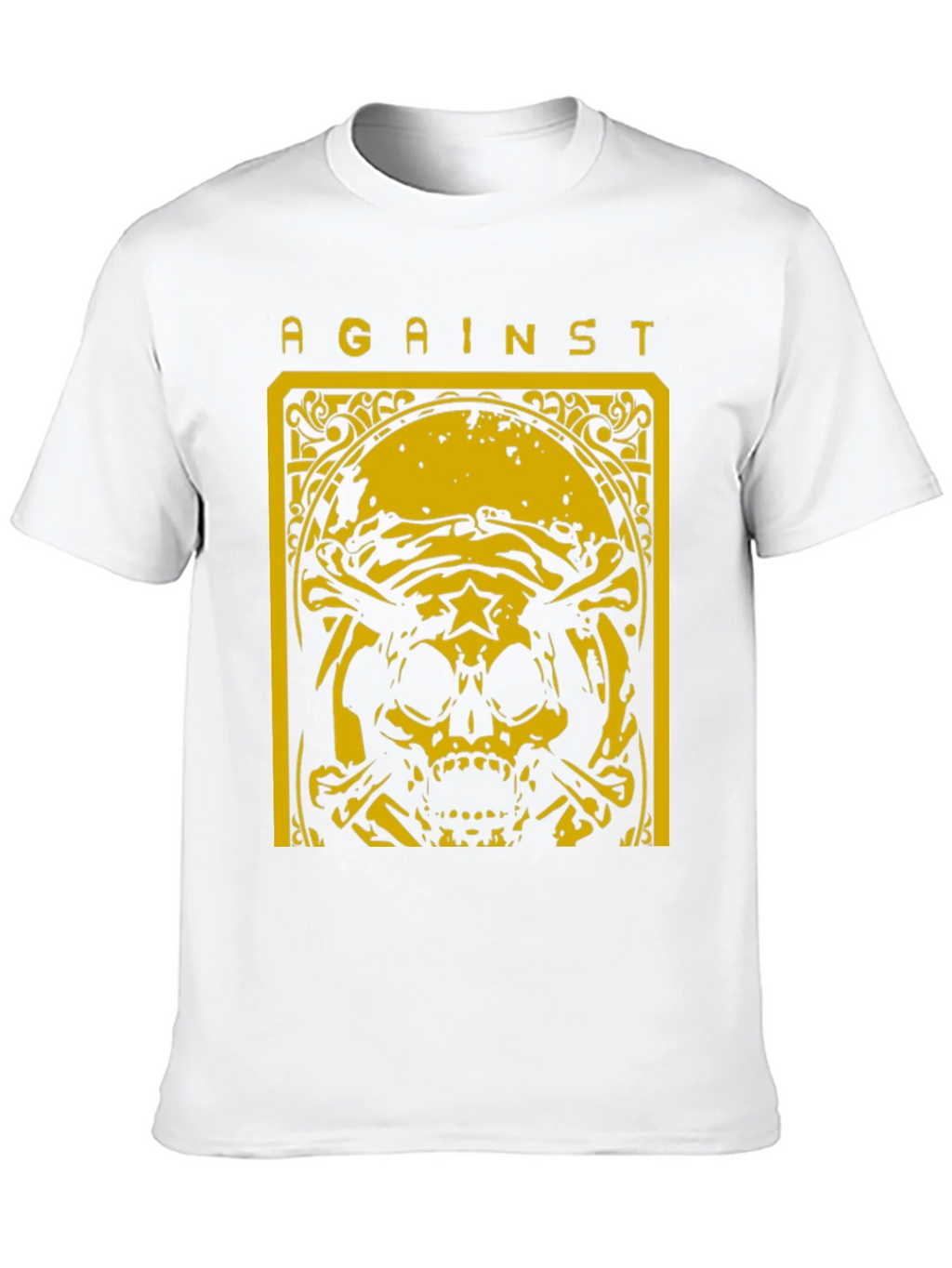 Against Skull Graphic T-Shirt - Black product image 9
