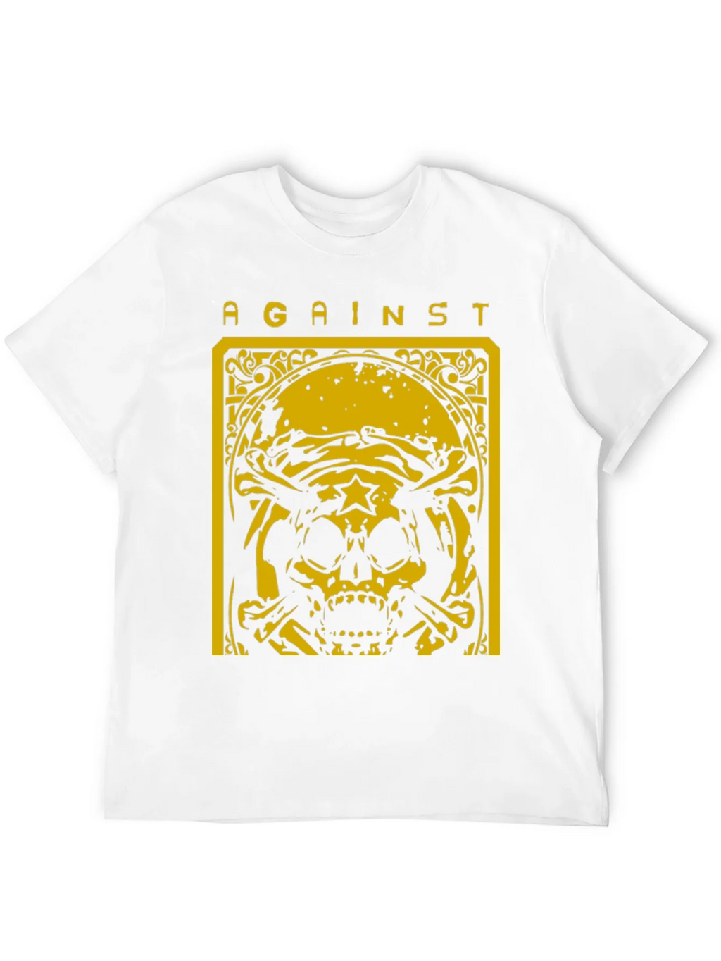Against Skull Graphic T-Shirt - Black product image 11