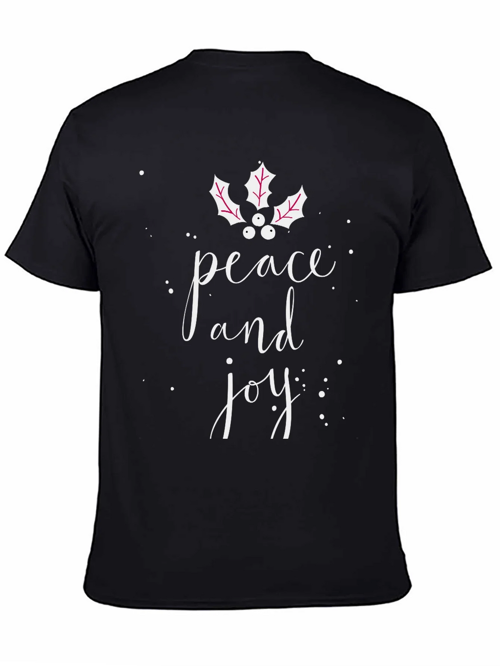Peace & Joy Graphic Tee - Holiday Cheer product image 4