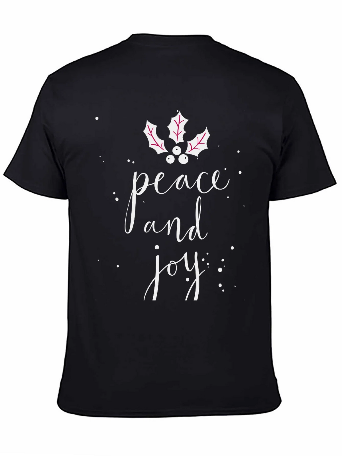 Peace & Joy Graphic Tee - Holiday Cheer product image 4