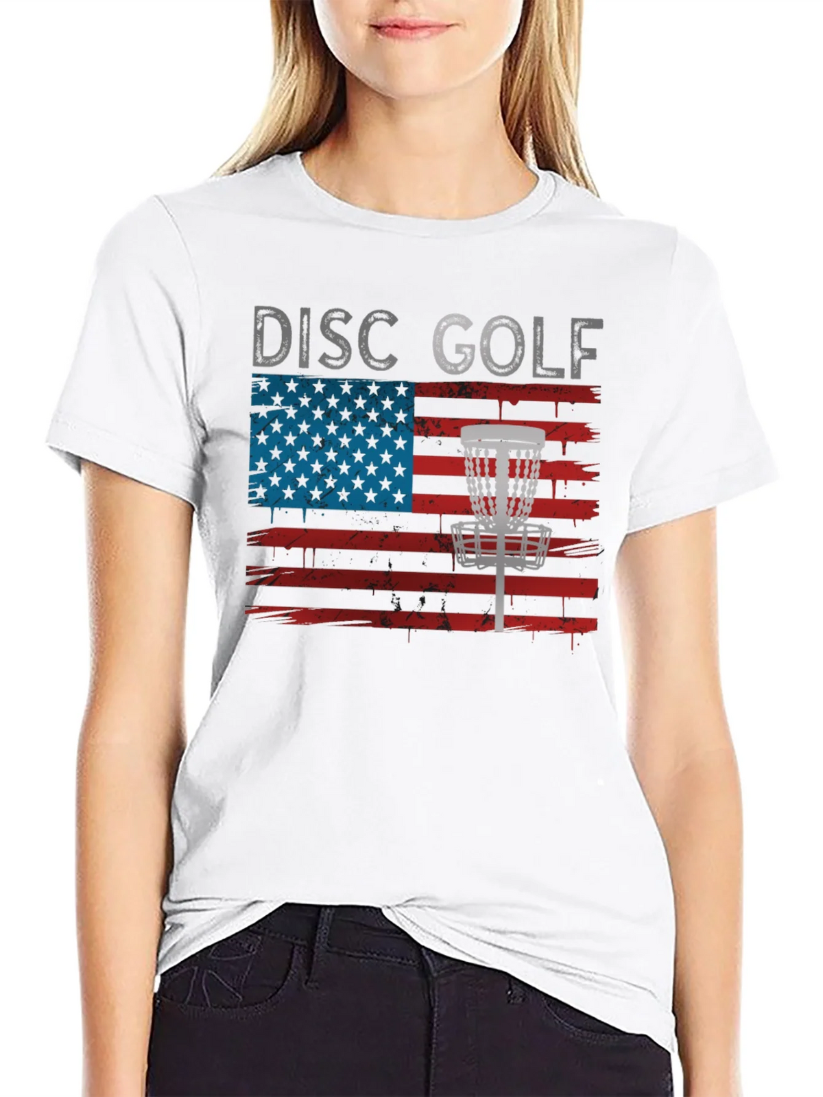 Patriotic Disc Golf Tee product image 2