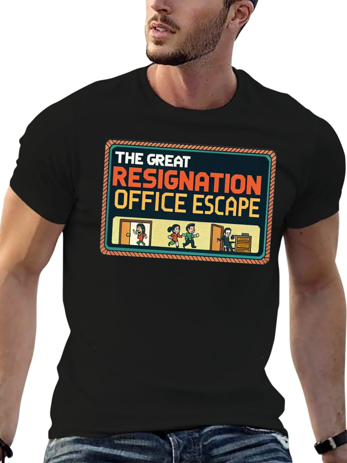 The Great Resignation Office Escape T-Shirt product image 6
