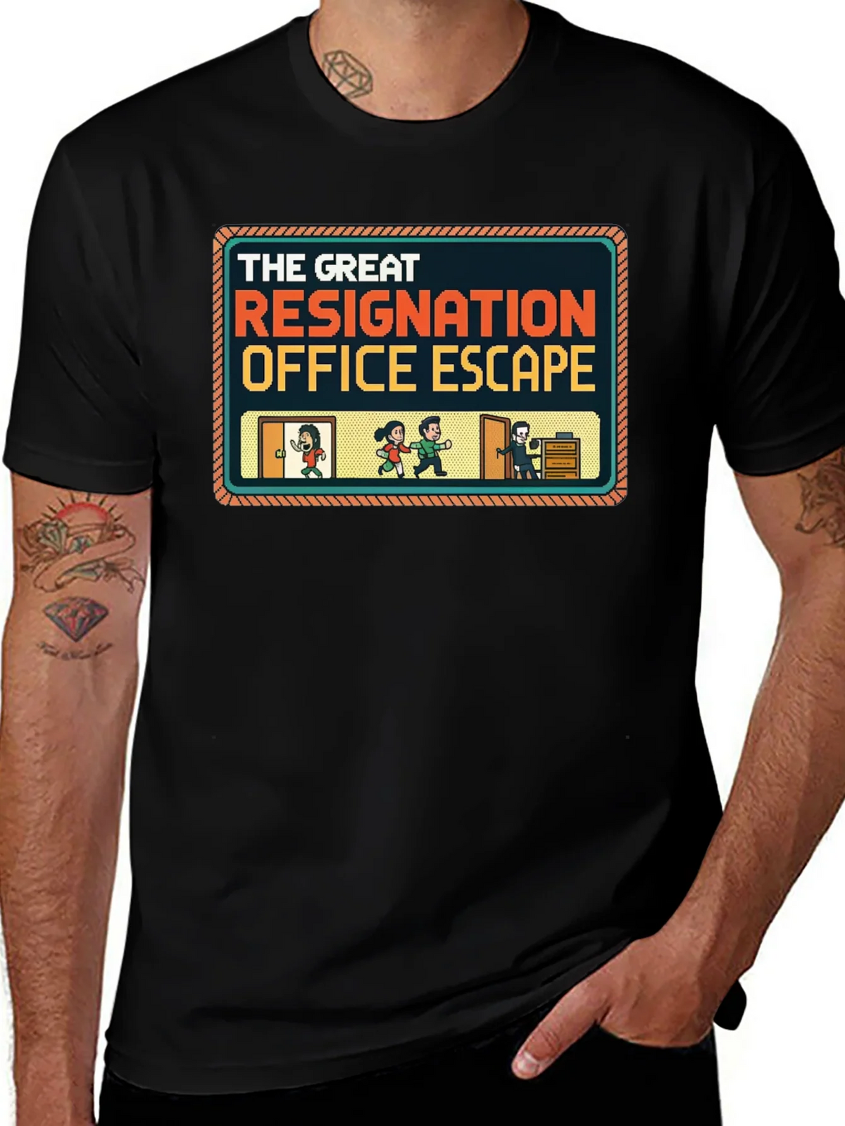 The Great Resignation Office Escape T-Shirt product image 1