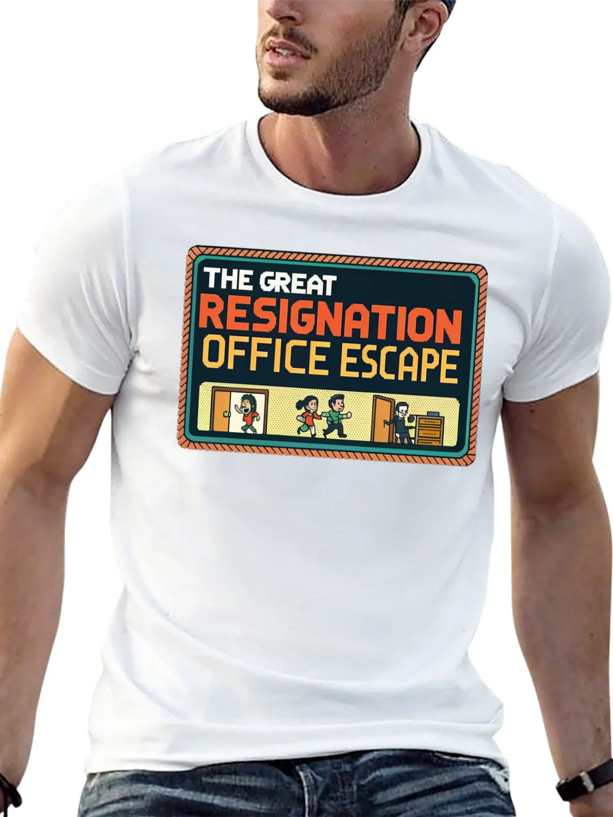 The Great Resignation Office Escape T-Shirt product image 12