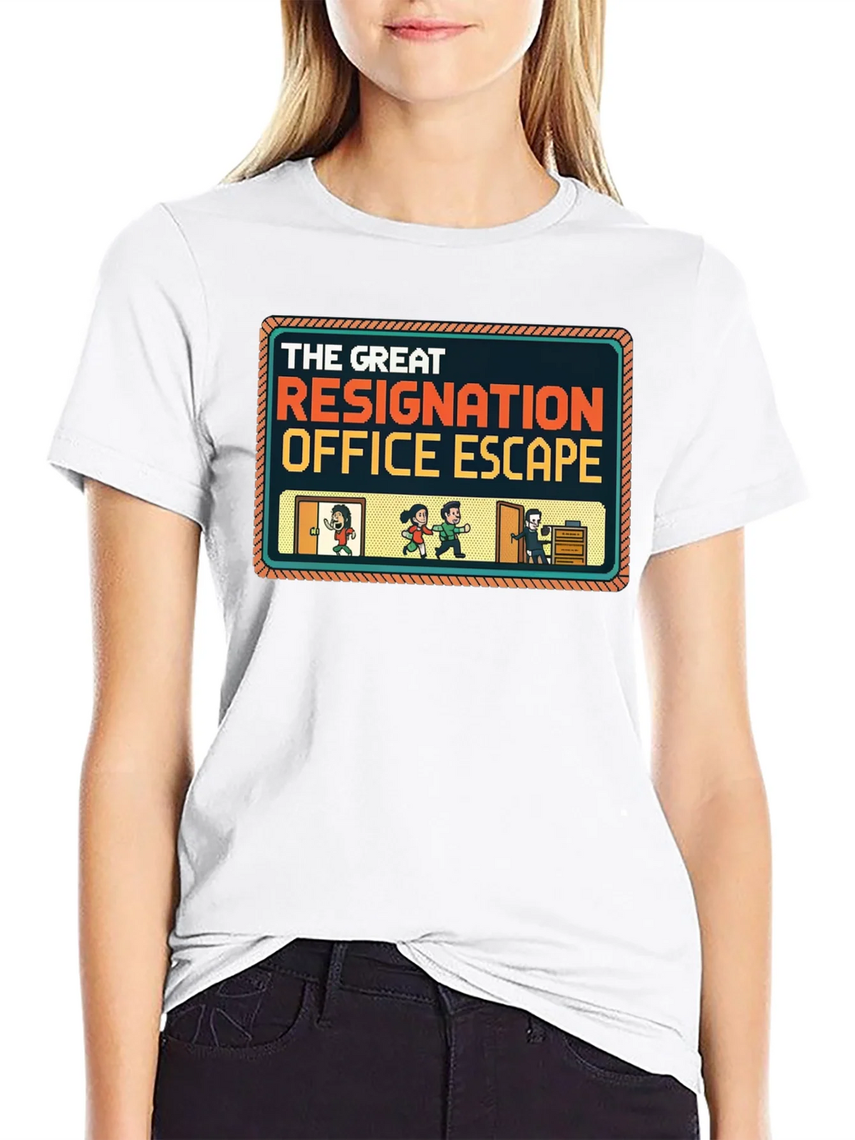 The Great Resignation Office Escape T-Shirt product image 8