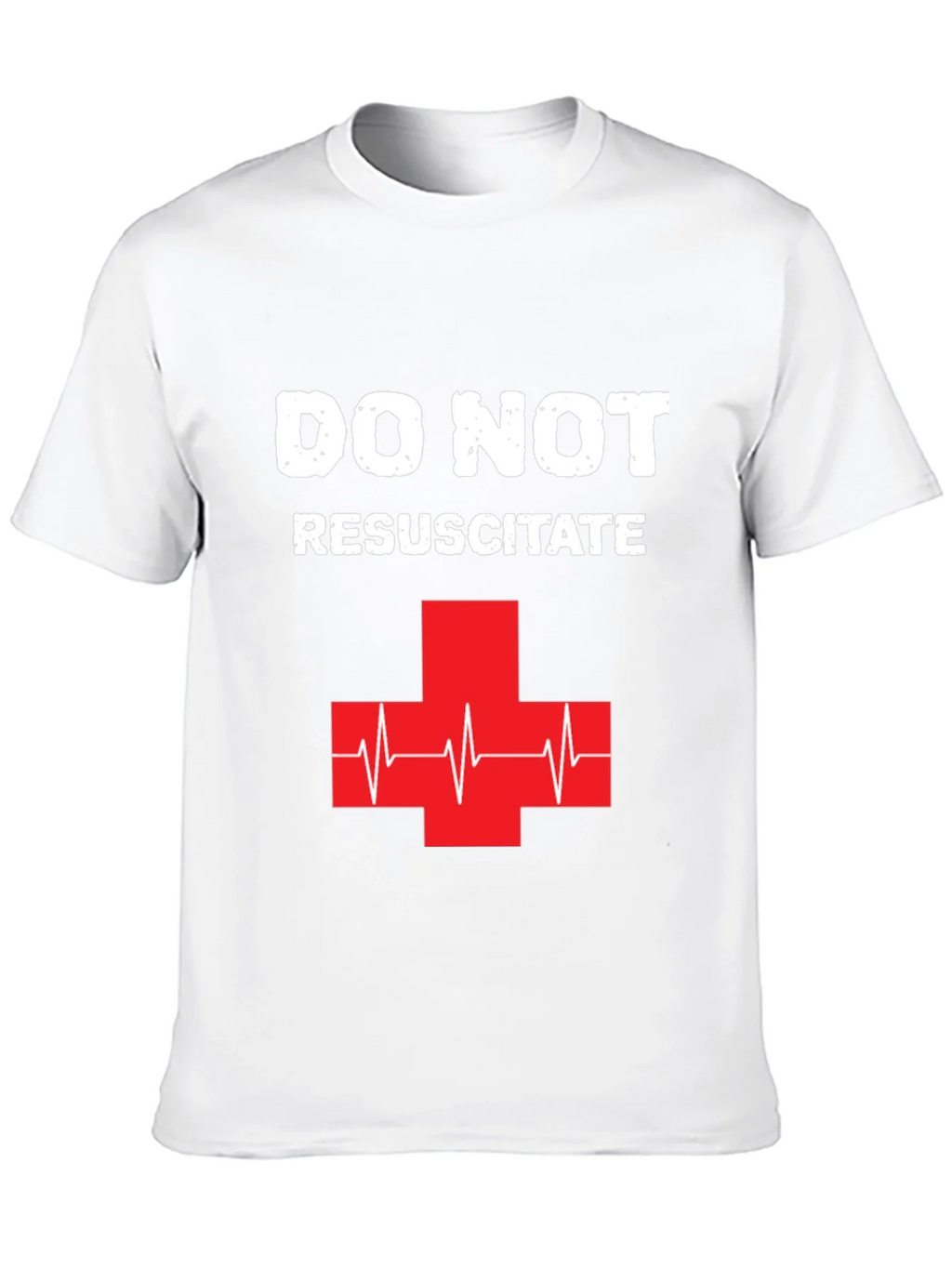 Do Not Resuscitate Graphic T-Shirt - Black Cotton Tee product image 9