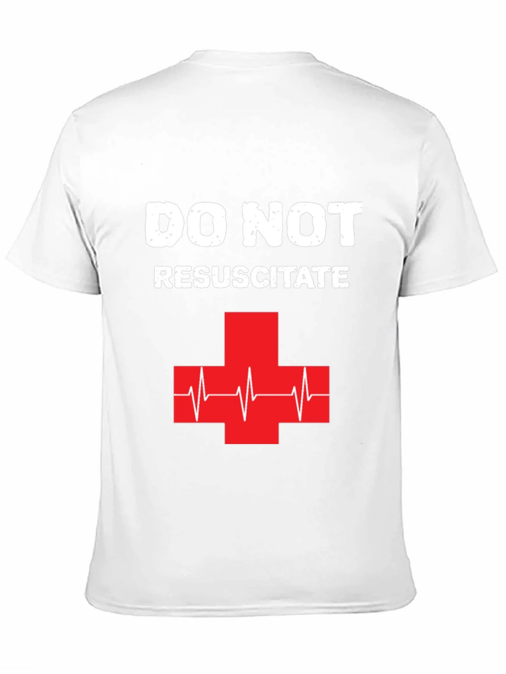 Do Not Resuscitate Graphic T-Shirt - Black Cotton Tee product image 10