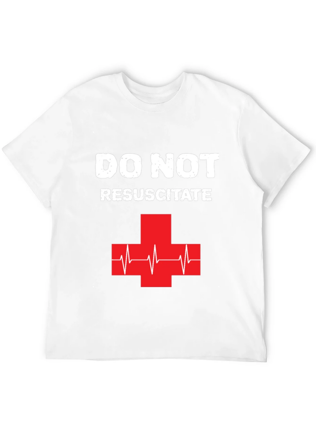 Do Not Resuscitate Graphic T-Shirt - Black Cotton Tee product image 11
