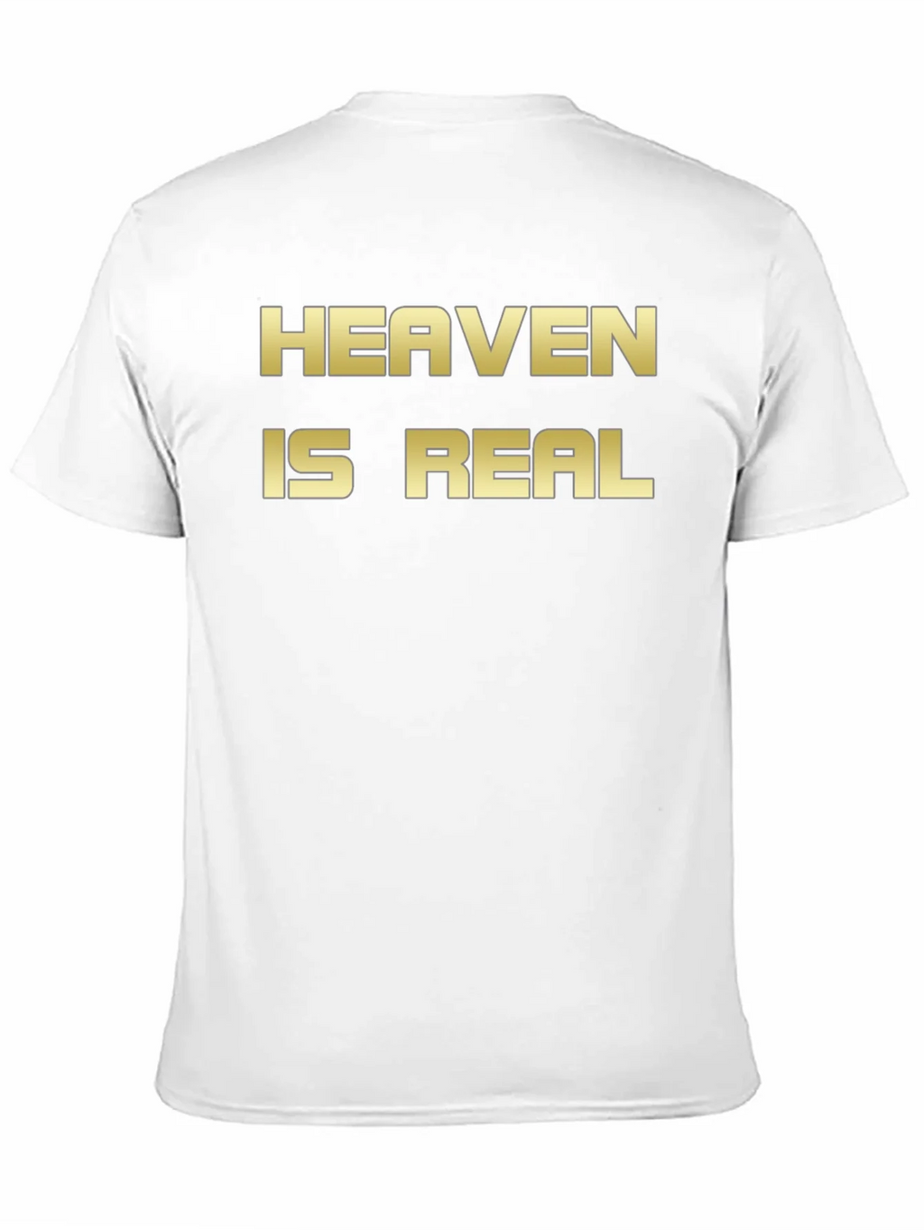 Heaven Is Real Graphic T-Shirt Black product image 10