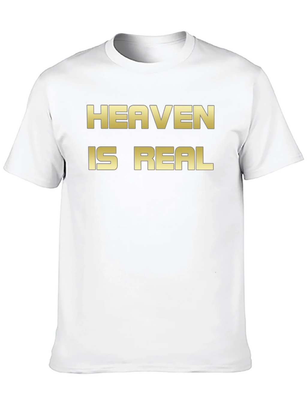 Heaven Is Real Graphic T-Shirt Black product image 9