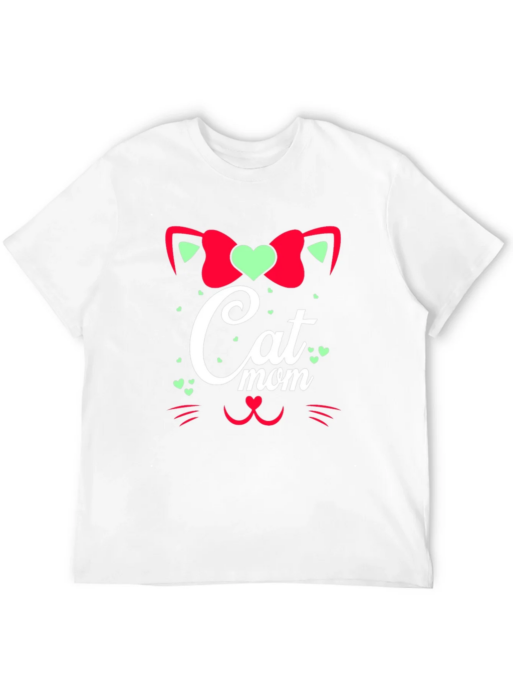 Cat Mom Graphic Tee - Black Cute Animal Lover Shirt product image 11