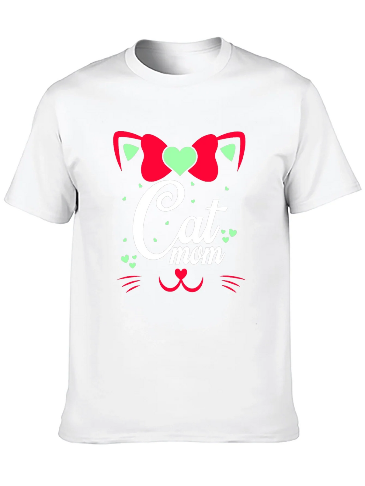 Cat Mom Graphic Tee - Black Cute Animal Lover Shirt product image 9