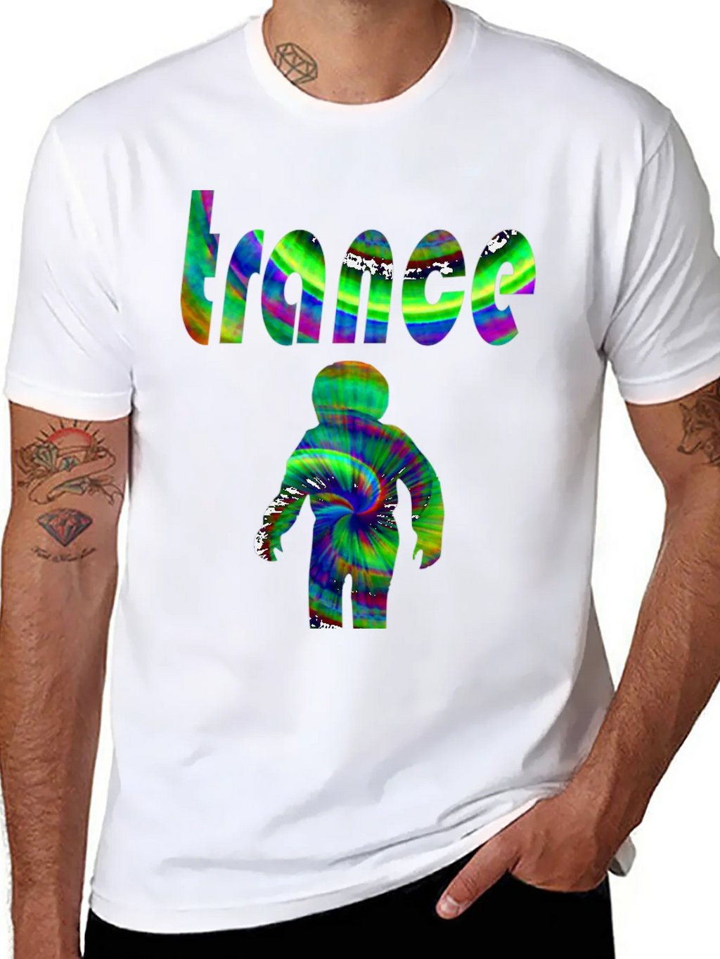 Trance Tie Dye Graphic Tee product image 7