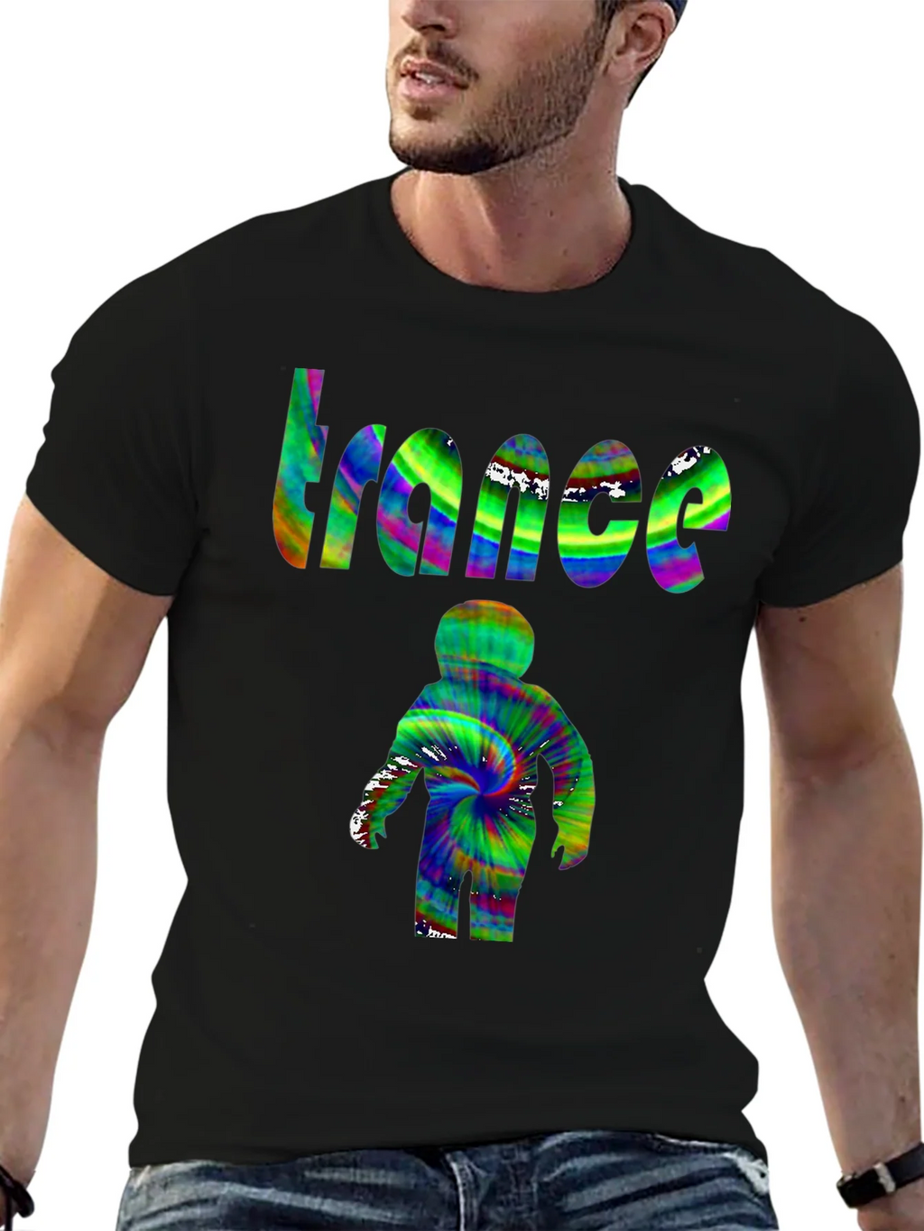 Trance Tie Dye Graphic Tee product image 6