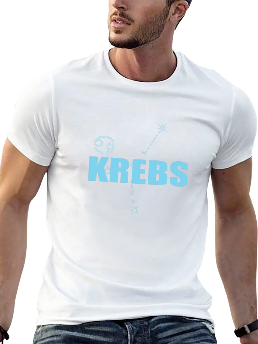 Krebs Cancer Zodiac Black T-Shirt product image 12