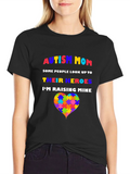 Autism Mom T-Shirt - Raising Heroes product image 1