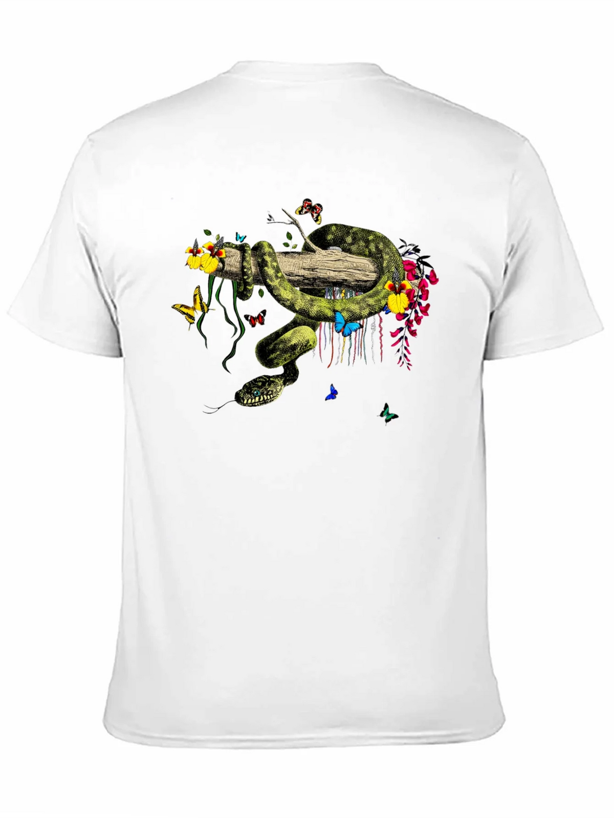 Botanical Snake Graphic T-Shirt product image 10