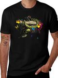 Botanical Snake Graphic T-Shirt product image 1