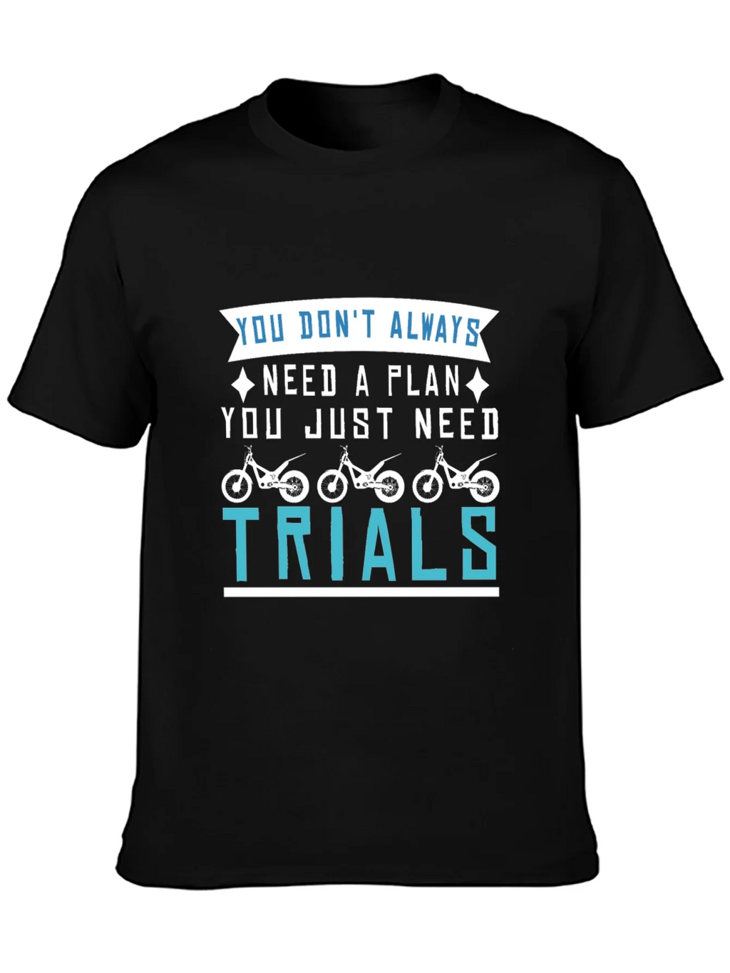 Trials Motorcycle Graphic T-Shirt - Black product image 3