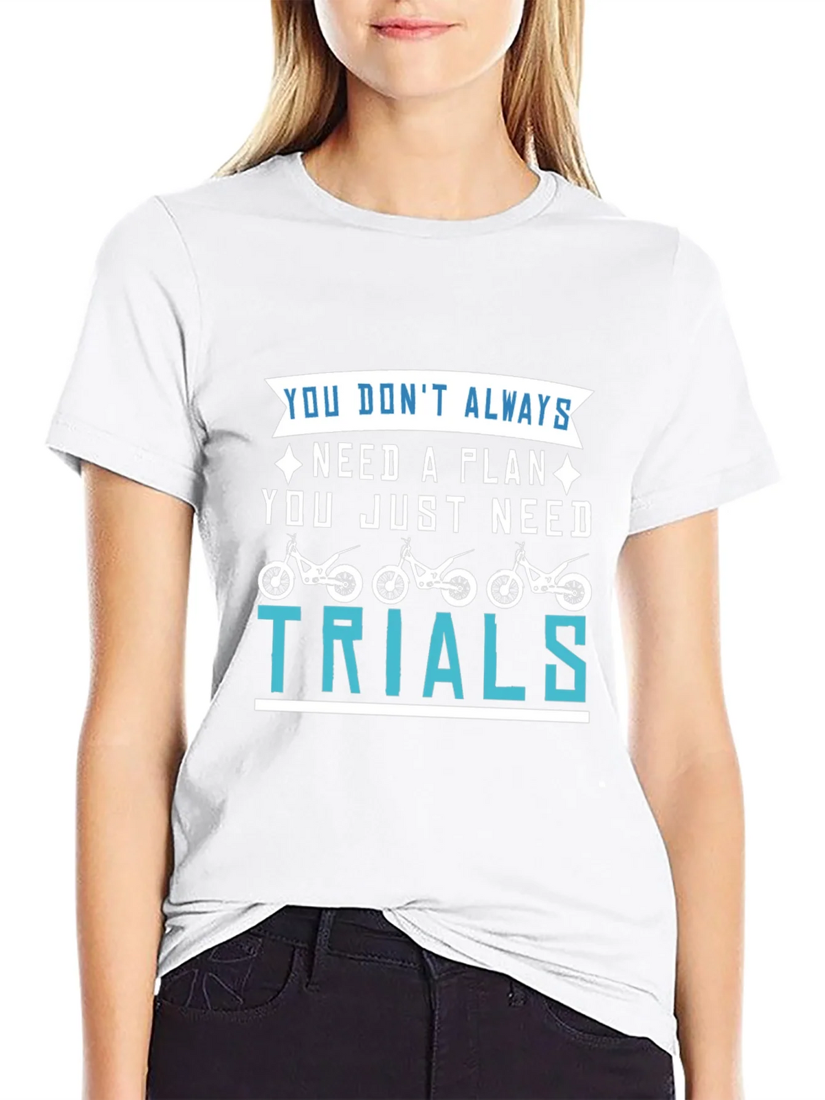Trials Motorcycle Graphic T-Shirt - Black product image 8