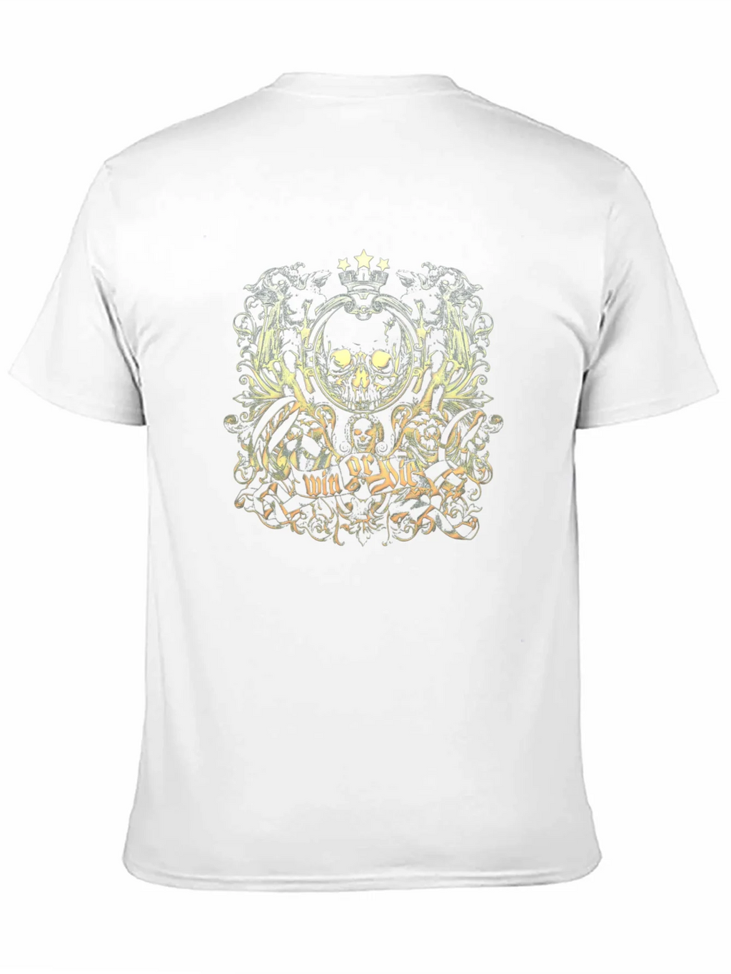 Win or Die Skull Graphic T-Shirt product image 10