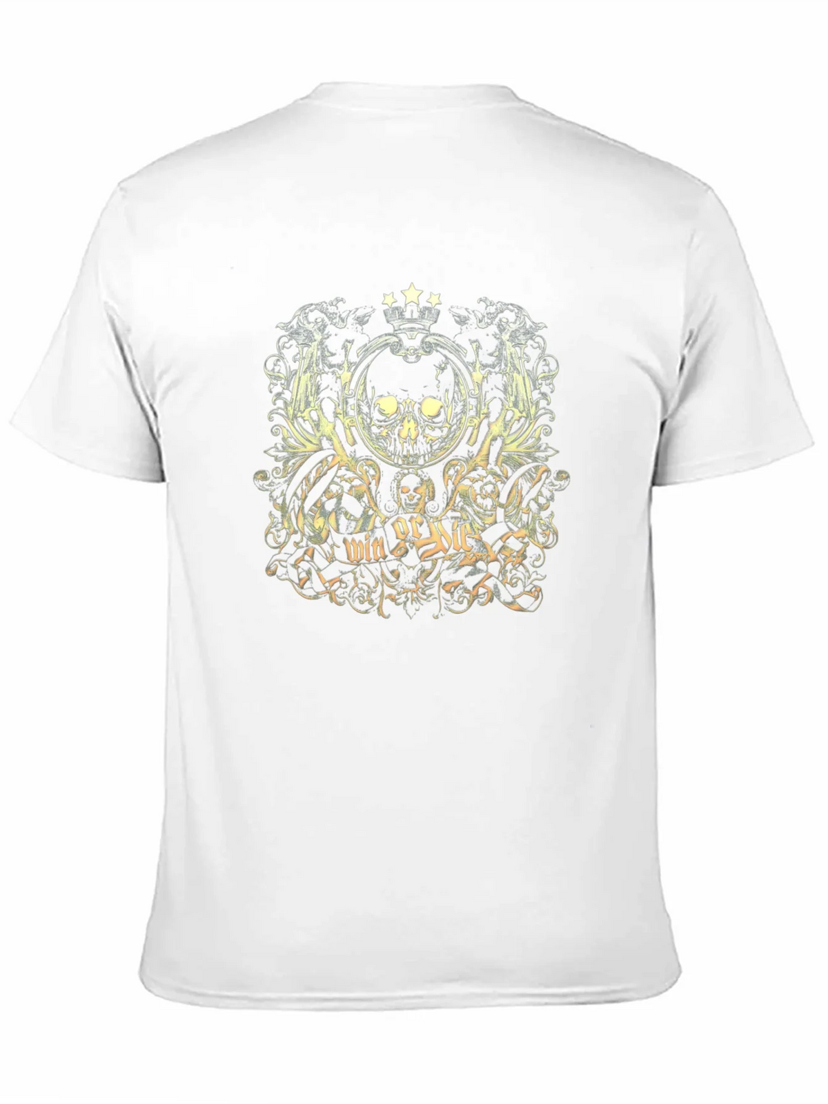 Win or Die Skull Graphic T-Shirt product image 10