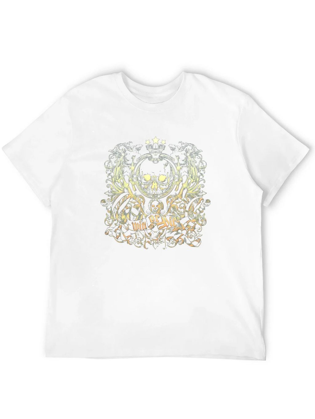 Win or Die Skull Graphic T-Shirt product image 11