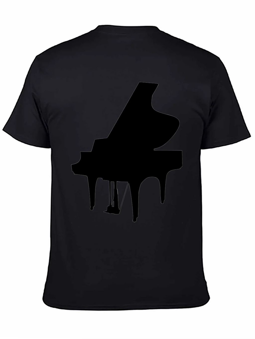 Grand Piano Graphic Tee - Black product image 4