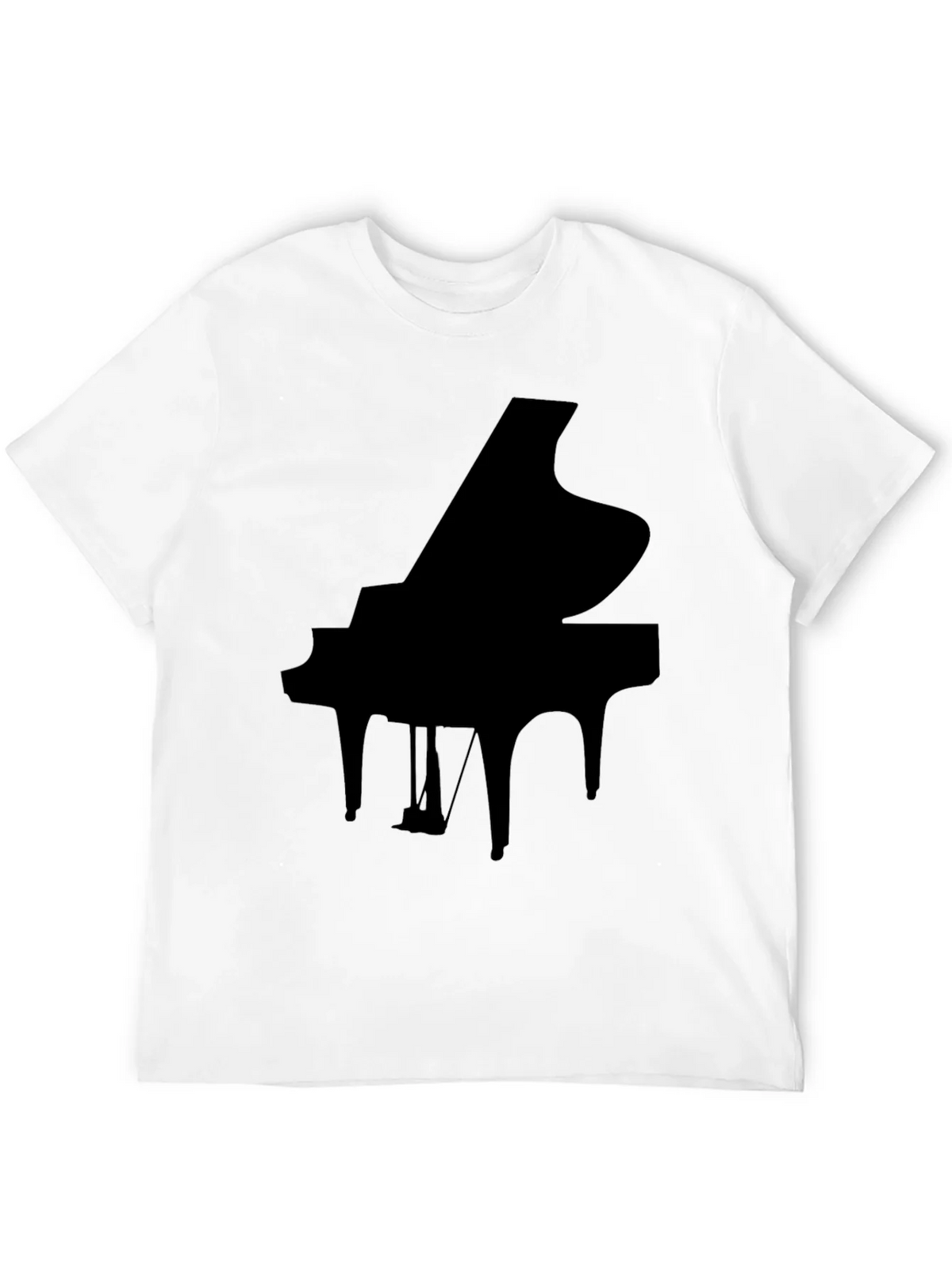 Grand Piano Graphic Tee - Black product image 9