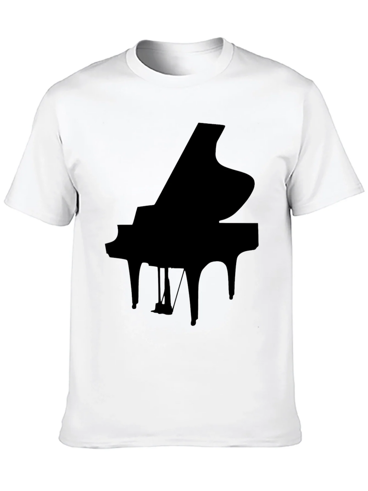Grand Piano Graphic Tee - Black product image 8