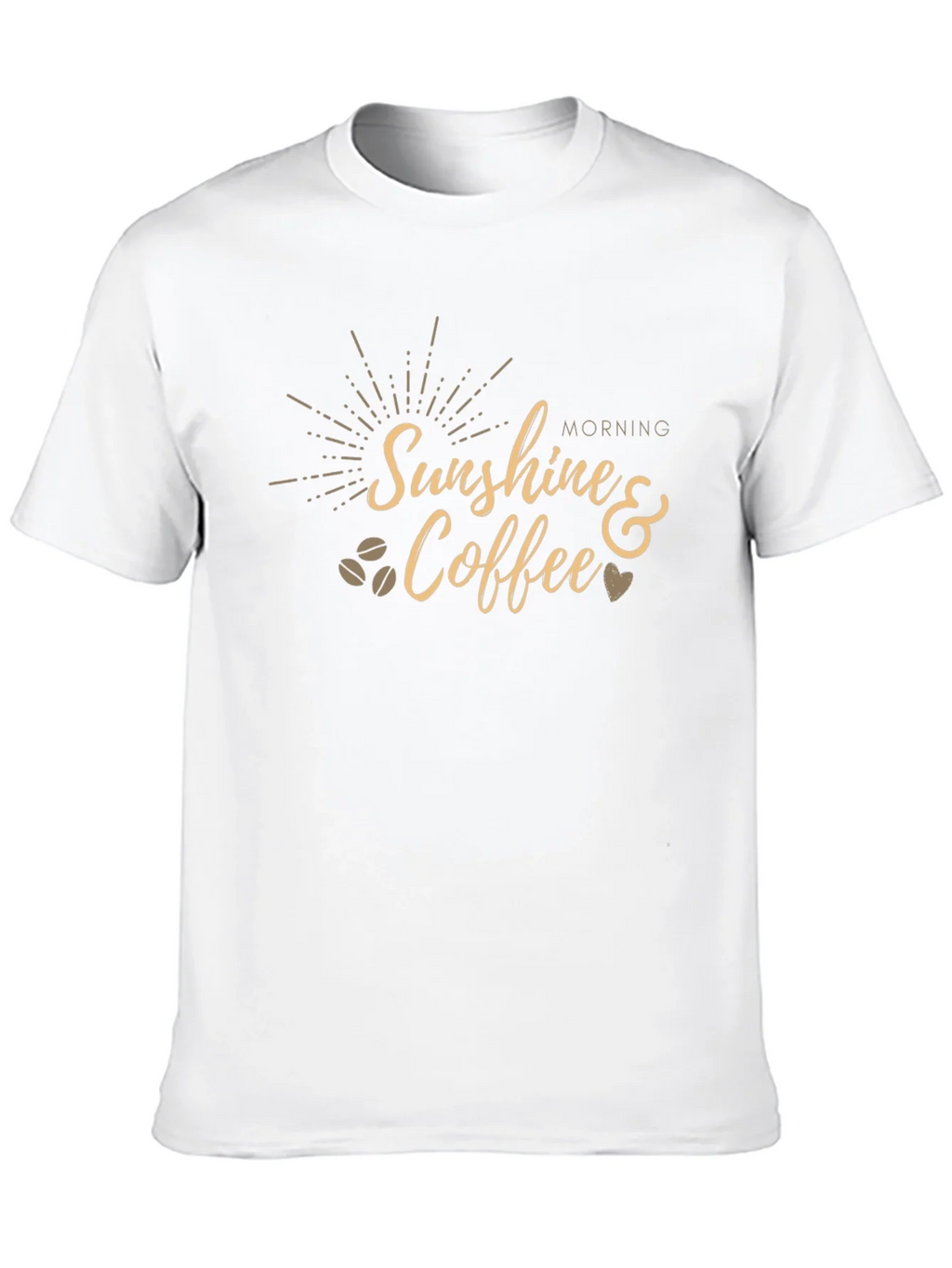 Sunshine & Coffee Graphic Tee - Black product image 9